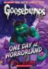 Book cover for "One day at horrorland".